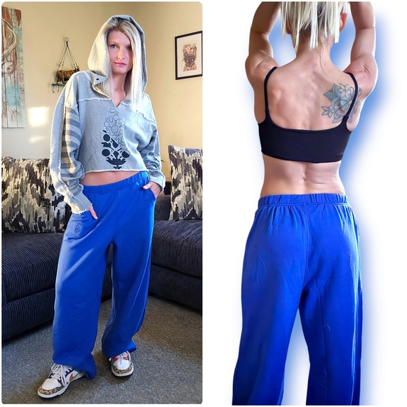 NWT FP Movement Warm Down Pant in Electric Cobalt Size XS - Picture 8 of 17